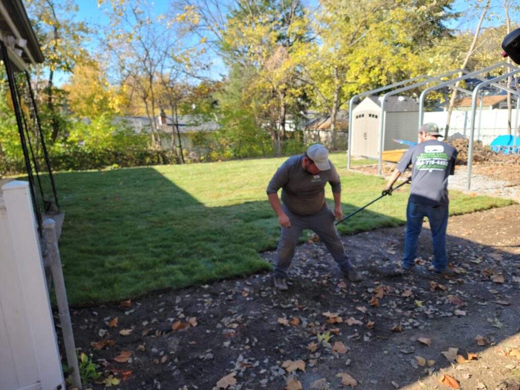 Professional sod installation services in St. Charles, Missouri