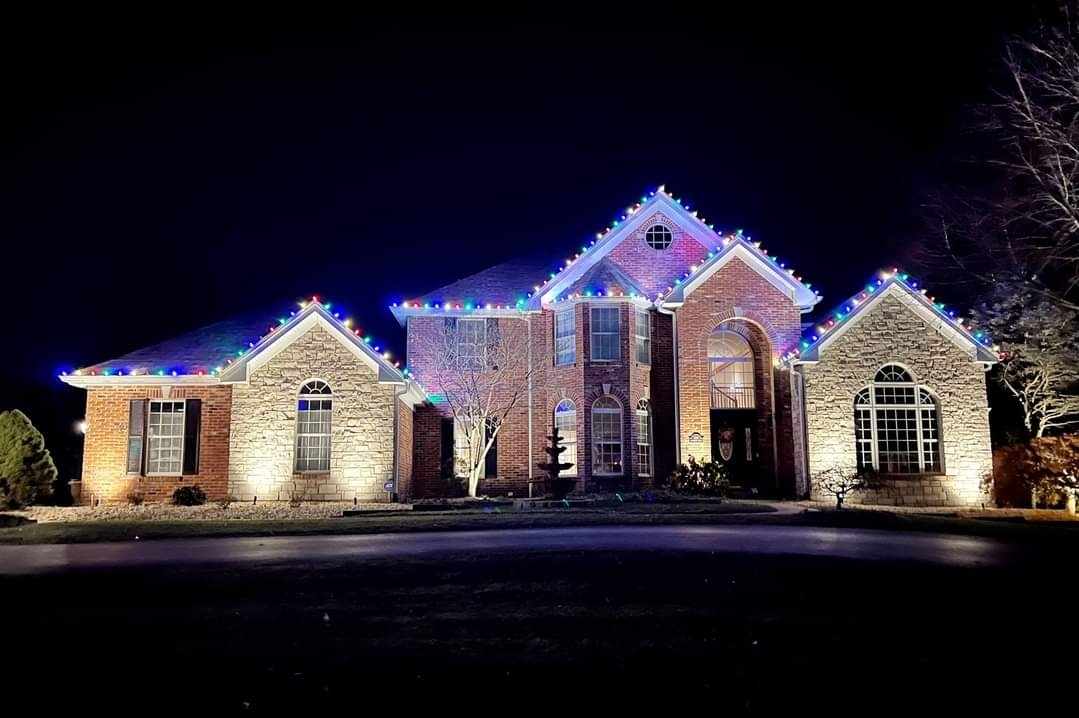 Christmas light installation and takedown services in St. Charles, Missouri